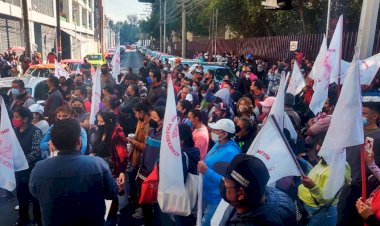 Desalojadas del predio Tempiluli protestan en INVI