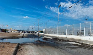 Antorchistas denuncian abandono de vialidades en Nuevo Laredo