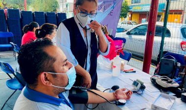 Jornada de salud del hombre mexiquense en La Paz 
