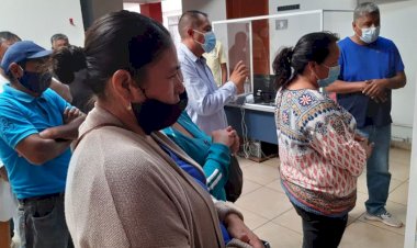 Antorchistas tangancicuarenses se reúnen con ayuntamiento para exponer demandas colectivas