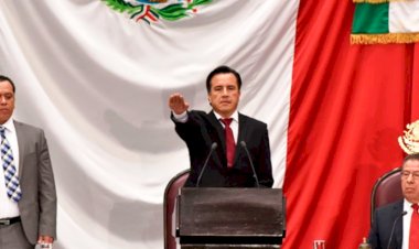 Cuitláhuac García; el gobernador morenista que persigue a líderes sociales y destruye Veracruz 