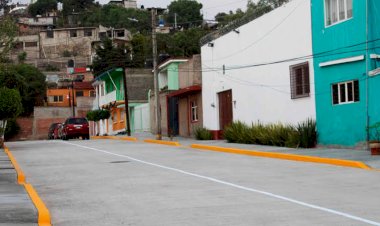 Vecinos unidos de Ixtapaluca logran pavimentaciones