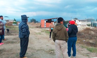 Exigen energía eléctrica en San Miguel Espejo