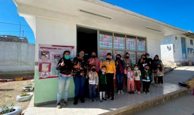 Impulsa magisterio antorchista educación de calidad en Ejido de Chimalhuacán