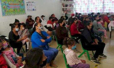 Mejoran instalaciones educativas en el Ejido de Chimalhuacán 
