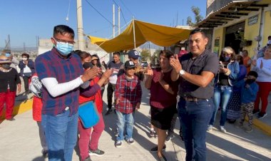 Mayor bienestar para las familias de San Juan Zapotla en Chimalhuacán