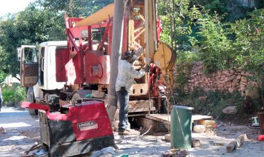 Ayuntamiento de Tepexi inicia con los trabajos de perforación del Pozo 