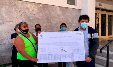 Habitantes de Monclova protestan en demanda de plano cartográfico 