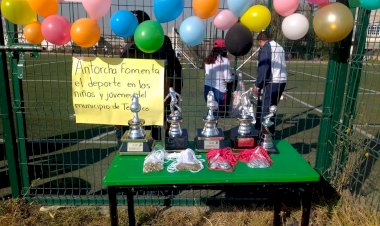 Arranca primer Torneo de Fútbol 7 Espartaco en Texcoco