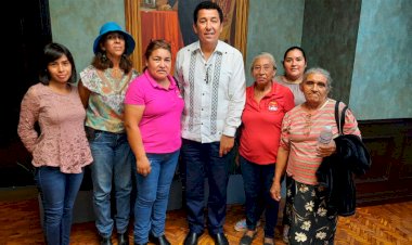 Alcalde de Matamoros y antorchistas revisan avance de pliego petitorio