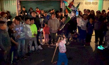 Casa antorchista festeja posada en Chimalhuacán