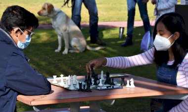 Celebran torneo de ajedrez en Lomas de Angelópolis