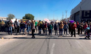 Protestas por desabasto de agua en zona norte de la ciudad
