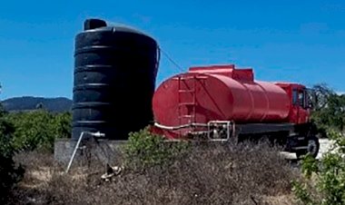 Ayuntamiento antorchista garantiza agua a comunidades de SLP
