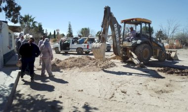 150 familias tendrán drenaje en Jiménez, Chihuahua
