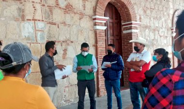 Antorchistas dan seguimiento a sus peticiones en Ayuntamiento de Tlaxiaco