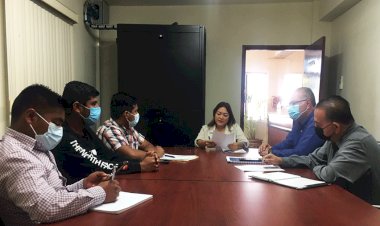 Directora de Alumbrado Público en Sonora compromete obras para comunidad antorchista