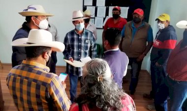 Campesinos de Santa María Rayón se suman a entrega de pliegos petitorios 