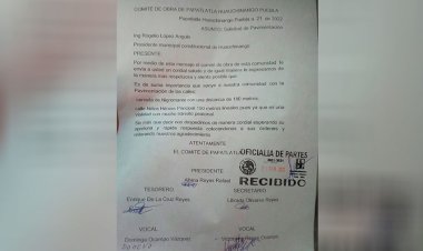 Pobladores de Papatlatla solicitan pavimentación de calles