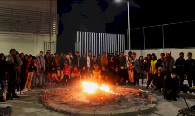 Para fomentar la convivencia entre algunos y padres de familia, PLC 6 Junio lleva a cabo lunada