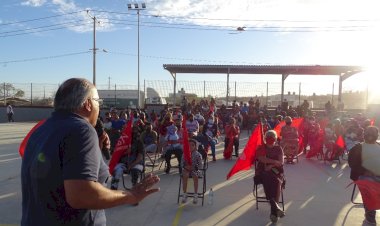 Líderes antorchistas de los cabos reafirman su compromiso con Antorcha