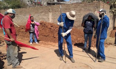 En Capula, vecinos gestionan servicio de limpieza de red de drenaje