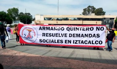 En Iztacalco exigen a Armando Quintero solución a demandas sociales