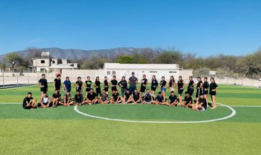 Jóvenes del Altiplano se preparan para participar en la Espartaqueada 2022, Tamaulipas