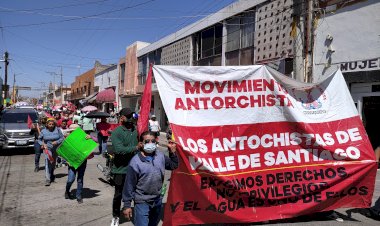 Retoman antorchistas la lucha en valle de santiago