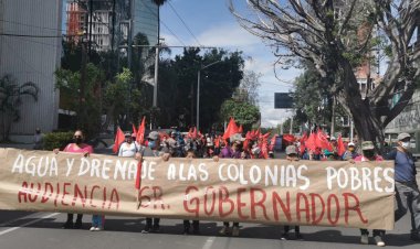 Marcharán por peticiones de obras y servicios básicos en Guadalajara