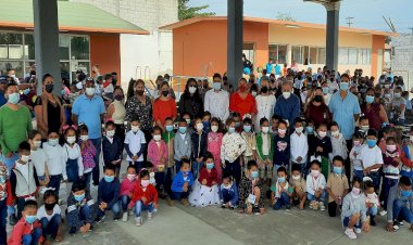 Inauguran infraestructura educativa en jardín de niños del puerto de Veracruz
