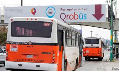 Transporte público en Querétaro en completo caos