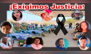 Familiares de los 9 fallecidos de Jaumave, claman justicia