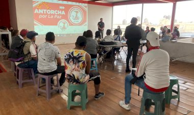 Imparten curso de redes sociales a antorchistas de San Isidro en La Paz Edomex