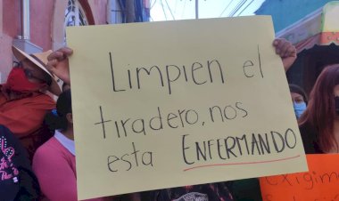 Chimalhuacanos exigen cierre de relleno contaminante 