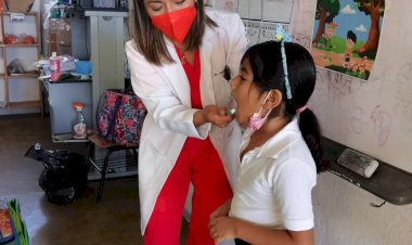 Gobierno antorchista de Ocoyucan realiza jornadas de salud bucal