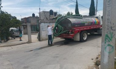 Antorcha gestiona agua potable para decenas de familias de Nicolás Romero