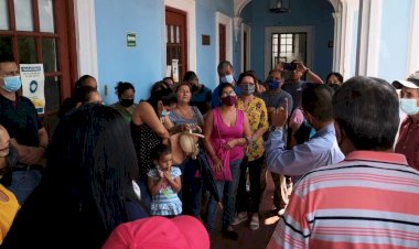 Continúa sin agua la Reserva 4 del puerto de Veracruz, el gobierno no atiende la demanda 