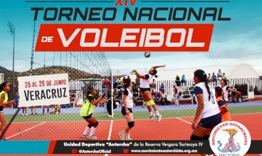 Convoca Antorcha al XIV Torneo Nacional de Voleibol