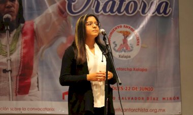 Xalapa realiza eliminatoria Seccional de Oratoria