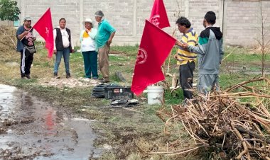 Reparan fue de agua en Tlazala