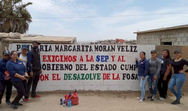 Exigen a la SEP y al Gobierno del Estado atención a primaria Margarita Morán