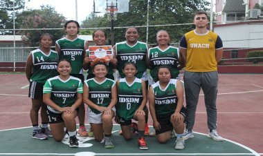 Obtiene IDSDM el 2° lugar en el Circuito Universitario de Baloncesto Femenil