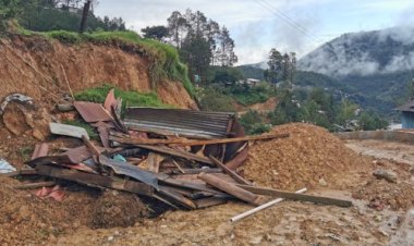 Lluvias torrenciales causan estragos en la Sierra Negra