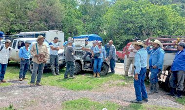 Les entregan fertilizante a campesinos en Michoacán