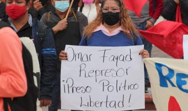 Omar Fayad embiste al pueblo de Hidalgo