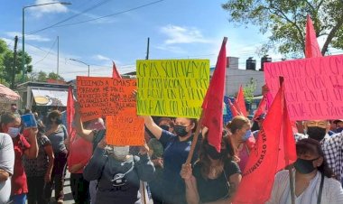 Colonos en Veracruz protestan por la carencia de agua potable