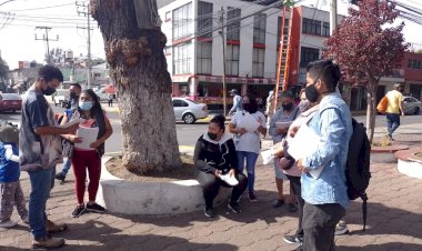 Solicitan antorchitas obras y servicios para colonias populares de Atizapán