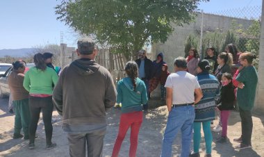 Solicitan agua y regularización de sus predios en colonia de Matehuala