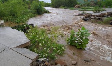 Fuertes lluvias en Michoacán